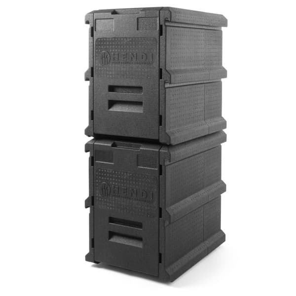 Värmebehållare catering termos EEP 8 x brickor eller behållare GN1/1 100L - Hendi 707999