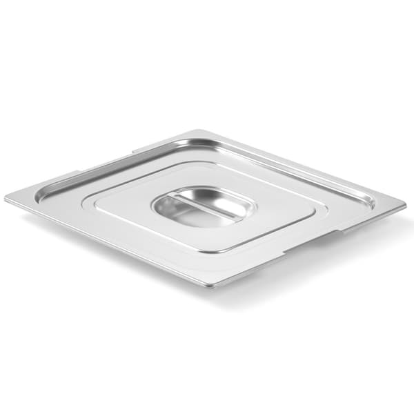Lokk til GN Profi Line beholder med utskjæring for GN2/3 håndtak 354x325mm rustfritt stål - Hendi 804216