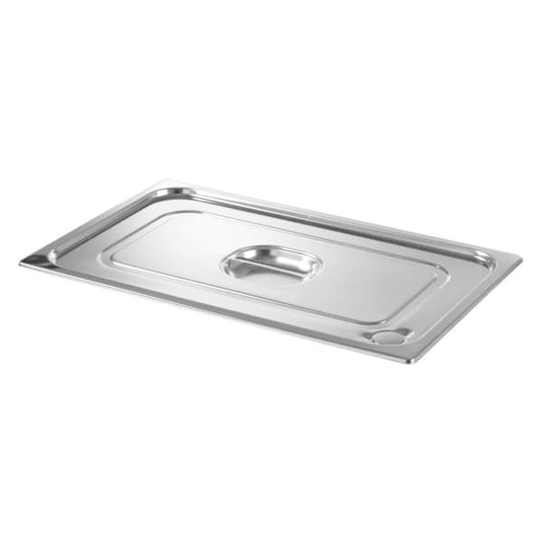 Låg til GN Profi Line beholder med silikoneforsegling GN1/2 265x325mm, rustfrit stål - Hendi 802625