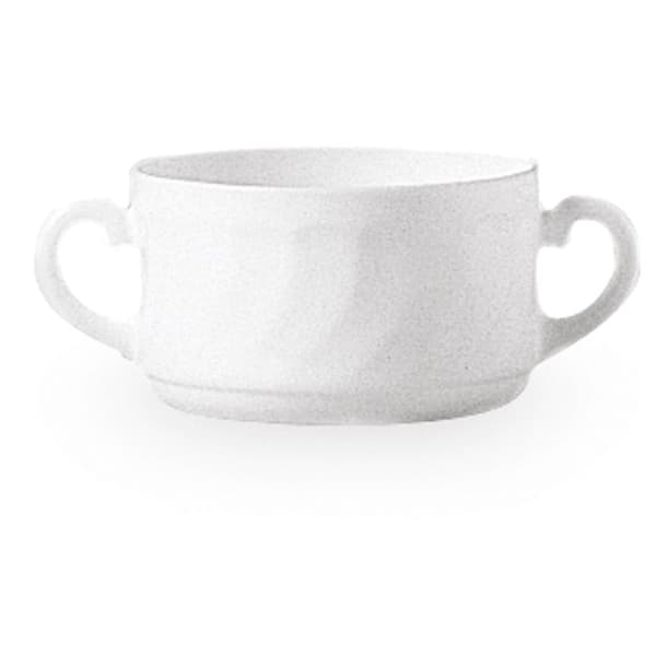 Bouillon laget av slitesterk opal, hvit Arcoroc TRIANON 300ml, sett med 6 stk. - Hendi D6879