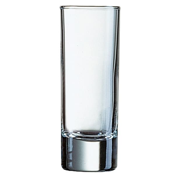 Arcoroc ISLANDE vodkalasi, karkaistu lasi, 60 ml, sarja 12 kpl. - Hendi 40375