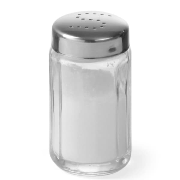 Lasinen suolasirotin halkaisija 40mm korkeus 70mm 6 kpl sarja. - Hendi 461266
