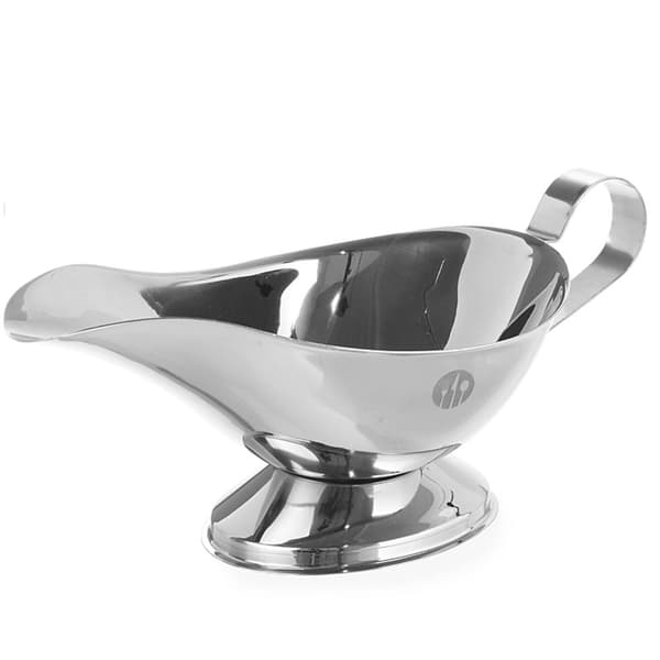 Sausbåt i rustfritt stål sauskål 230ml - Hendi 432105