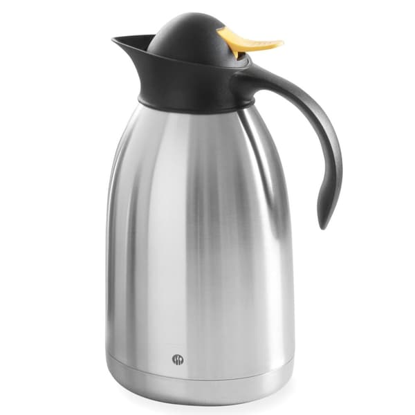 Thermos catering teekannu, teräs, kaksoiseinät, teräs 2L - Hendi 446720