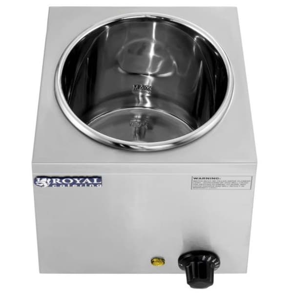 Bain-marie elektrisk suppevarmer 150W 230V 3,8L