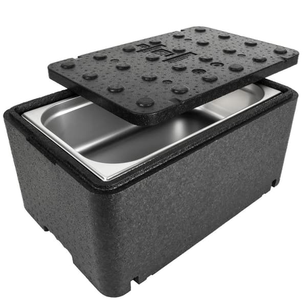 Thermobox boks termos termobeholder med lokk for mat og medisiner 600x400x296mm GN1/1 48L Arpack