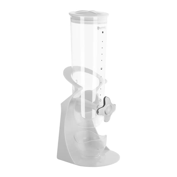 Dispenser dispenser til løse produkter, mysliflager, tørret frugt og nødder, kaffe 1,5L