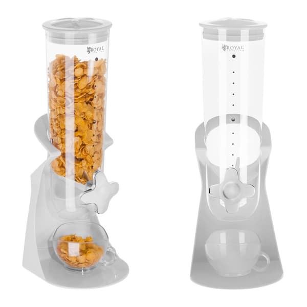 Dispenser dispenser til løse produkter, mysliflager, tørret frugt og nødder, kaffe 1,5L