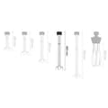 Miniatyrbillede 3 af 5: Blandearm til Royal Catering RCMA-400 400 mm hånddrevet mixer blender