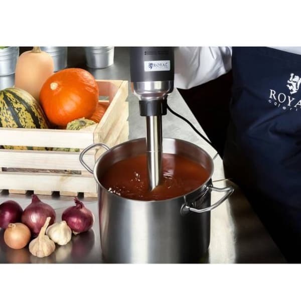 Kraftig mikser, stavmikser, lang. 400 mm 500 W 230 V Royal Catering
