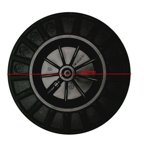 Hjul til skraldespand skraldespand MGB 120L 240L dia. 200 mm