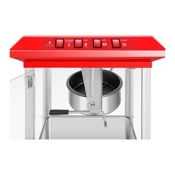 Profesjonell effektiv popcornmaskin 1325W Royal Catering RCPR-1325