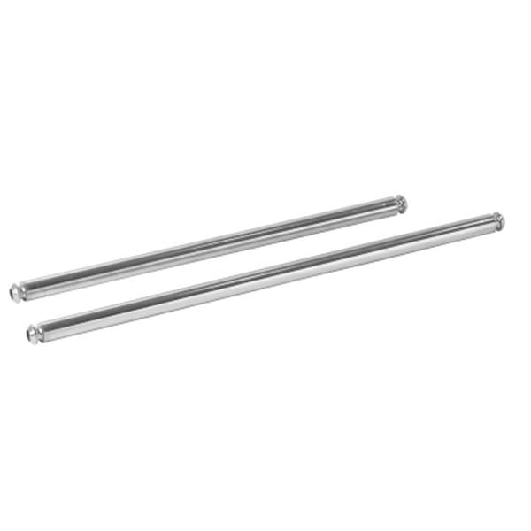 aksel, hjulkobling, for søppeldunk, kurv, søppelcontainer, MGB, lengde. 550 mm