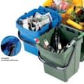 Miniatyrbillede 7 af 9: Kurvebeholder til sortering af affaldssortering URBA PLUS 40L - gul