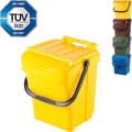 Miniatyrbillede 2 af 9: Kurvebeholder til sortering af affaldssortering URBA PLUS 40L - gul