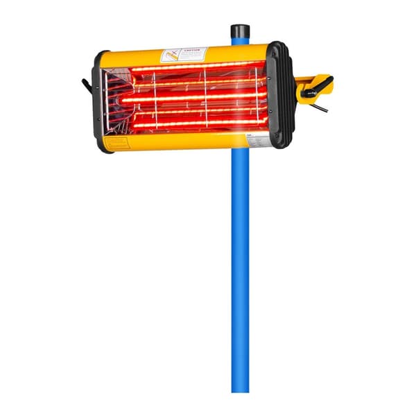Infraröd färgvärmare för torkning av färger på stativ, 1100W IR-DRYER1000