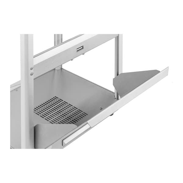 Valaistu lämmitin nachoille, popcornille ja maapähkinöille LED 100W Royal Catering RCNW-1L