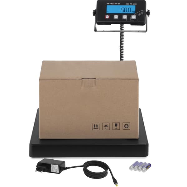 Industriel postpakkevægt 300 kg / 50 g LED Steinberg Systems SBS-PT-300C