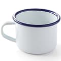 Miniatyrbild 2 av 2: Emaljerad mugg med handtag, vit 120 ml Hendi 621318
