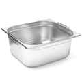Miniatyrbilde 1 av 2: Cateringcontainer GN 2/3 med uttrekkbare håndtak 354x325x200mm 17L Hendi 817254