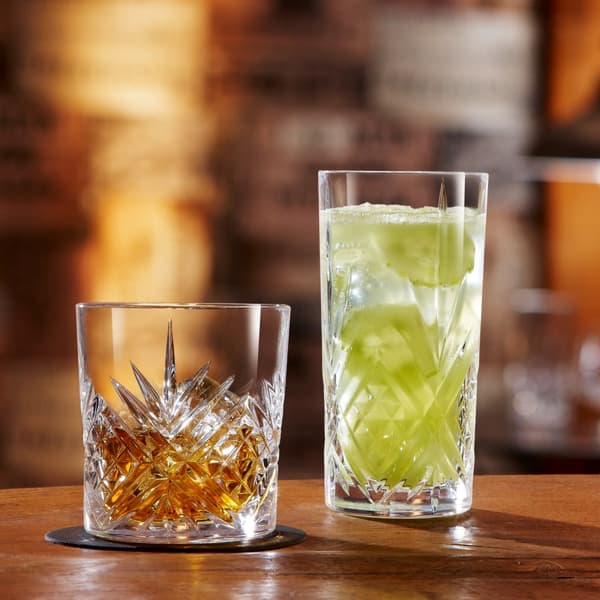 BROADWAY høye glass med høy transparens 280ml, sett med 6 stk. Hendi L7256