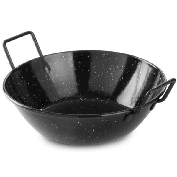 Emaljeret paella skål, dyb diameter. 205x(H)57mm Hendi 622841