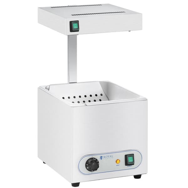 Pommes fritesvärmare med strålningsvärme 850W Royal Catering RCWG-1500