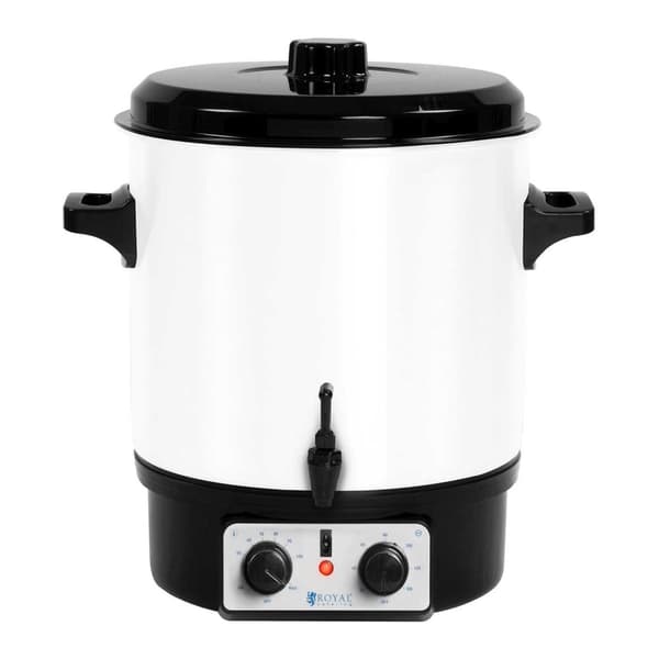 Varmeovn for gløgg, kaffe med timerkran, 1800W 27L