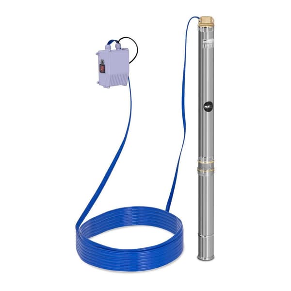 Dränkbar pump för MSW djupbrunn, 3800 L/timme. upp till 60 m