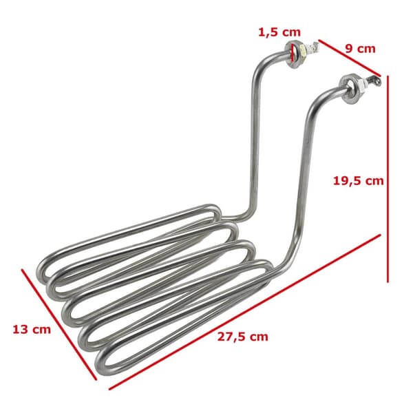 Lämmitin rasvakeittimelle 10L Royal Catering 3000W 230V