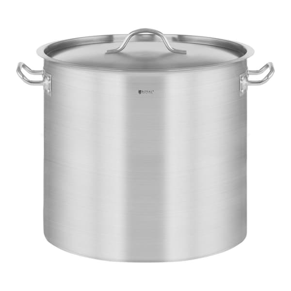 Ruokakattila kannella, ruostumaton teräs, induktioliedelle, 17 L
