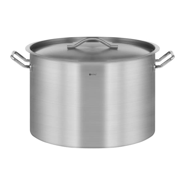 Storkök med lock, rostfritt stål, för induktionsspis, 113 L