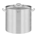 Miniatyrbilde 2 av 3: Serveringsgryte med lokk, rustfritt stål for induksjonskomfyr, 25 L