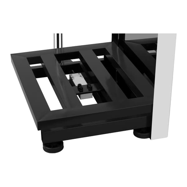 Lagerplattformvekt med 40x50cm strømforsyning + batteri 300kg / 50g