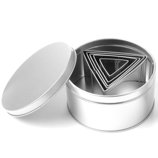 Bakverksform, TREKANT-mall - SET med 6 st. - ENDI 673775