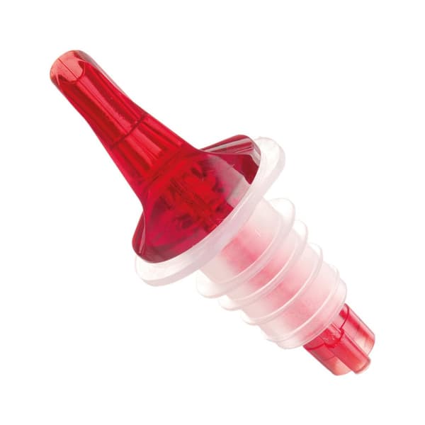 Flaskekrandispenser - rød SETT med 4 stk.