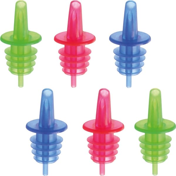 Hellekrandispenser for spritflasker 3 farger SETT med 6 stk.