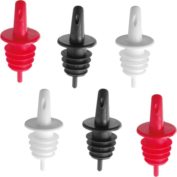 Hellekrandispenser for spritflasker 3 farger SETT med 6 stk.