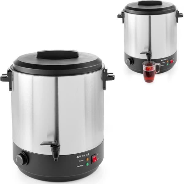 Lämmin lämmitin vedelle ja glögille, glögille, 28L