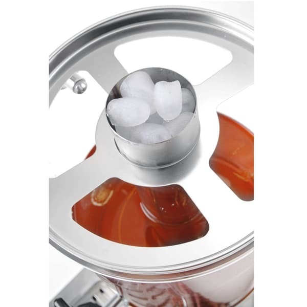 Dispenser dispenser for juice og drikke, avkjølt, dobbel, 2 x 8L