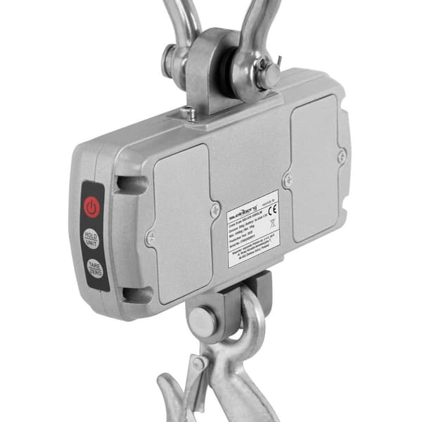 Hengende lagerkrokvekt med fjernkontroll, stort LCD-display opptil 1T 1000 / 0,5 kg