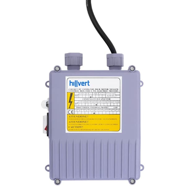 Dränkbar pump för djup brunn av rostfritt stål, 3780 l/h. upp till 85 m