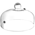 Miniatyrbillede 1 af 3: Bred glaskuppel til rygning af mad på en tallerken med huldiameter. 260 mm - Hendi 199664
