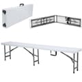 Miniatyrbillede 1 af 2: Sammenklappelig cateringbænk hvid 1830 x 300 x 430 mm - Hendi 811191