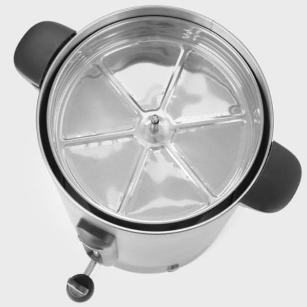 Kaffetrakterbrygger med dryppfri kran, sort Concept Line 13 l - Hendi 211489