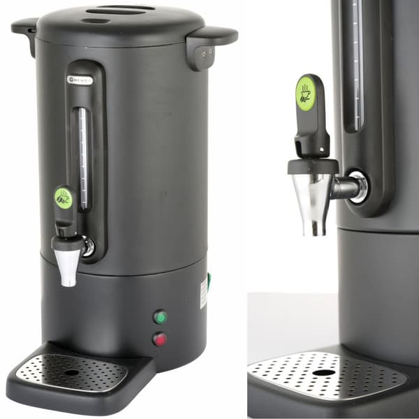 Kaffebrygger med drypfri hane, sort Concept Line 7 l - Hendi 211472