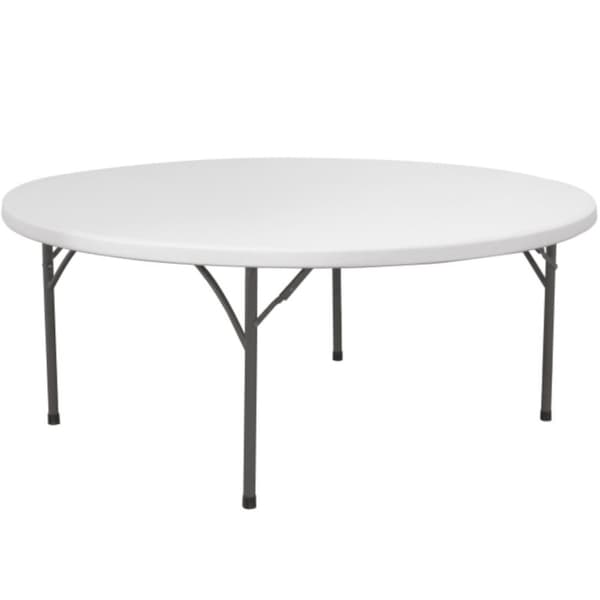 Runt cateringbord, fällbart upp till 250 kg dia. 1500 x 740 mm - Hendi 810996