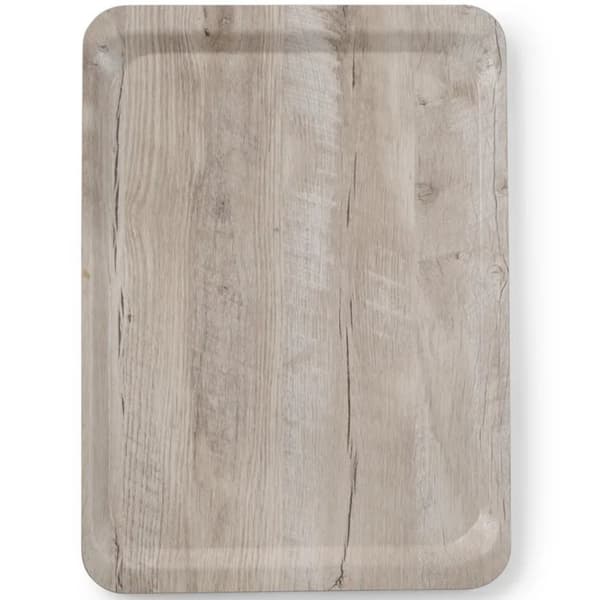Serveringsbakke lamineret lyst træ 430 x 330 mm - Hendi 508862