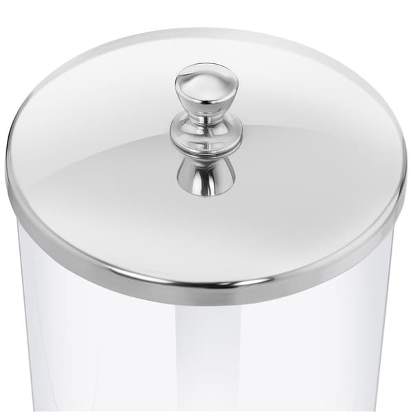 Dispenser dispenser för risflingor, godis, transparent, rostfritt stål, 3,5 l