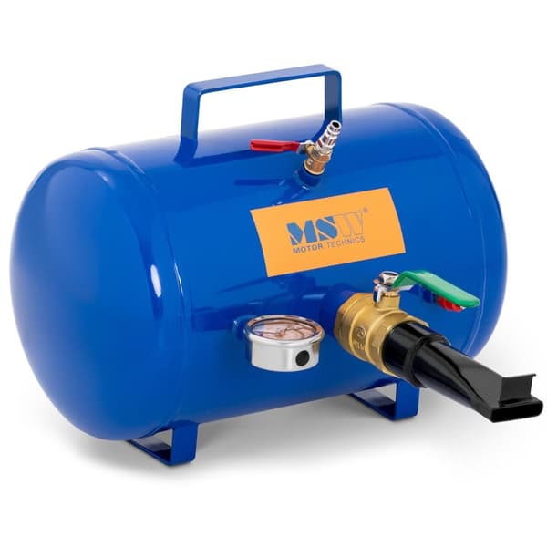 Trycktank för pumpning av däck med tryckmätare 8 bar 19,5 l